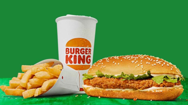 Burger king drink menu