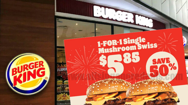 Burger king specials menu with prices